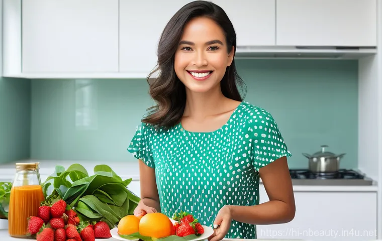 천연화장품을 활용한 스킨케어 루틴 - **Prompt 2: Relaxing Multani Mitti & Rose Water Face Pack**
    "A beautiful, detailed portrait of a...